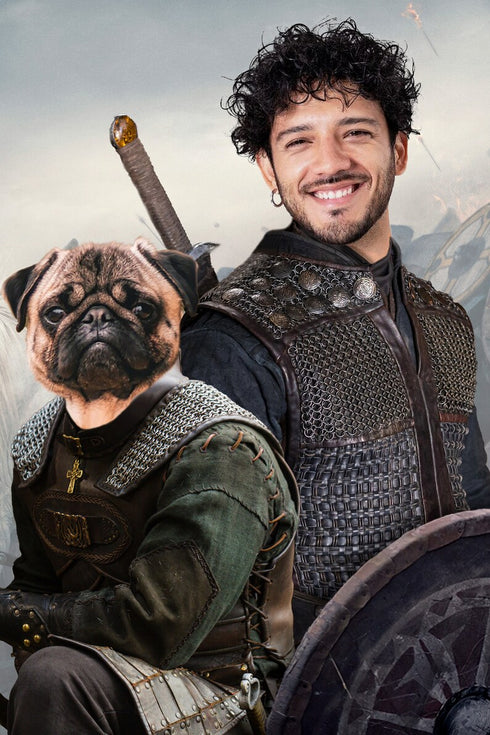 Custom Hand-Drawn 2-Person Portrait