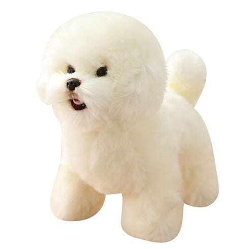 White Dog Stuffed Animal Plush Toy
