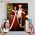 Custom Hand-Drawn Couple Photos 35x35CM