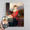 Custom Hand-Drawn 1-Person Portrait (150x200CM)