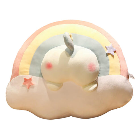Rainbow Pillow Plush Soft Toy Cuddly Stuffed Animal