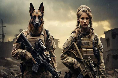 Custom Hand-Drawn 2-Person Portrait