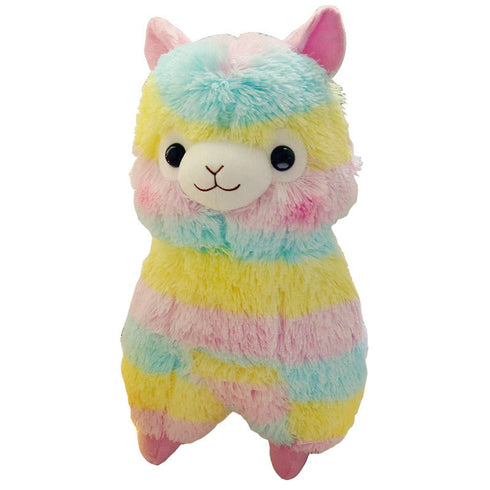 Rainbow Alpaca Plush