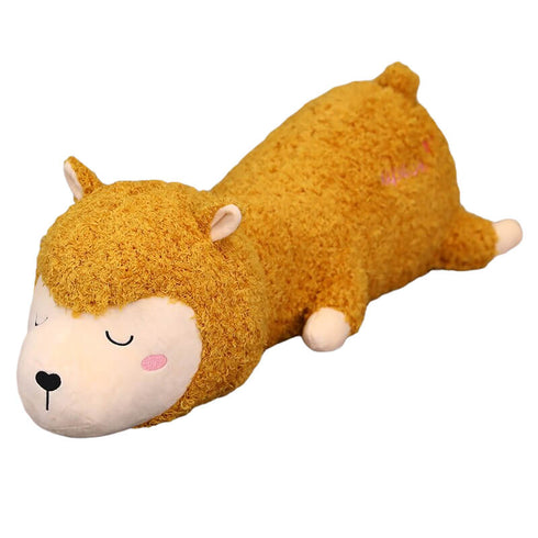 Sheep cuddly soft toy baby doll pillow