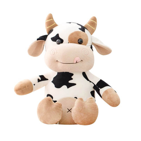 Cow soft toy cuddly plush