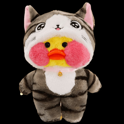 Lalafanfan Duck Teddy Soft Toy Cuddly Stuffed Animal Plush