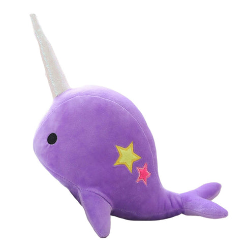 Narwhal Plush Pillow Cuddly Toy