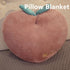 Peach Plush Pillow
