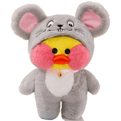 Lalafanfan Duck Teddy Soft Toy Cuddly Stuffed Animal Plush