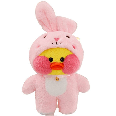 Lalafanfan Duck Teddy Soft Toy Cuddly Stuffed Animal Plush