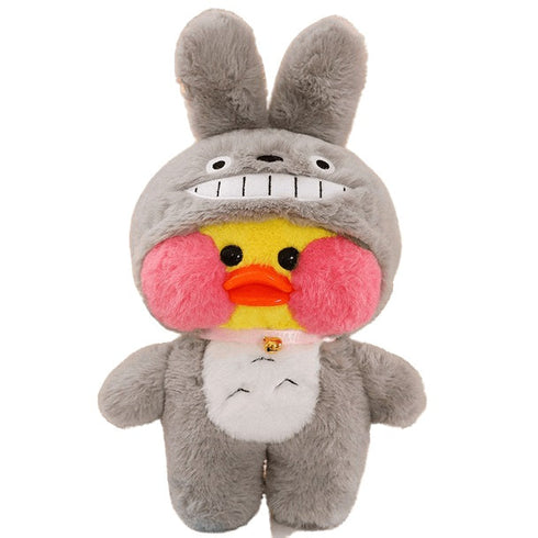 Lalafanfan Duck Teddy Soft Toy Cuddly Stuffed Animal Plush