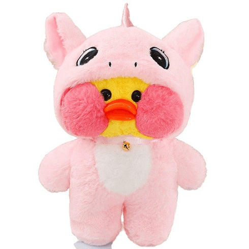 Lalafanfan Duck Teddy Soft Toy Cuddly Stuffed Animal Plush