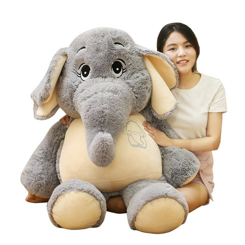 Elephant Baby Pillow Soft Toy Plush Cushion