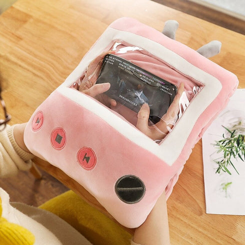 Hand Warmer Stuffed Animal Pillow Plush