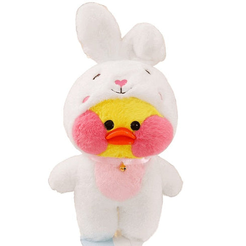 Lalafanfan Duck Teddy Soft Toy Cuddly Stuffed Animal Plush