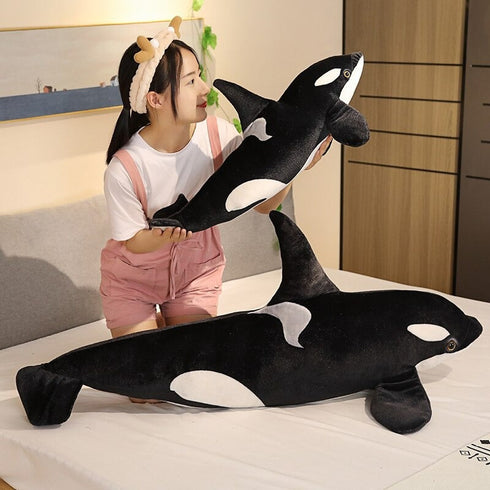 Orca Plush Stuffed Animal Giant Whale