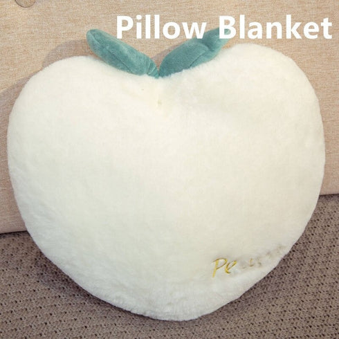 Peach Plush Pillow