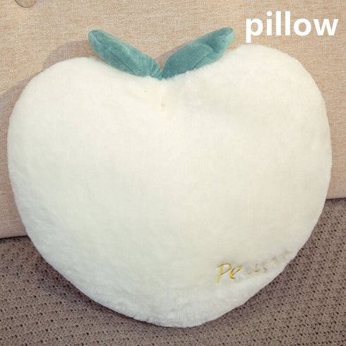 Peach Plush Pillow