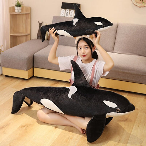 Orca Plush Stuffed Animal Giant Whale