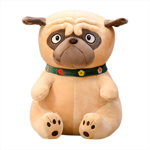 Pug Stuffed Animal Cuddle Pillow Plush