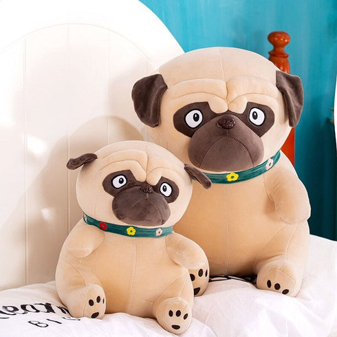Pug Stuffed Animal Cuddle Pillow Plush
