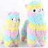 Rainbow Alpaca Plush
