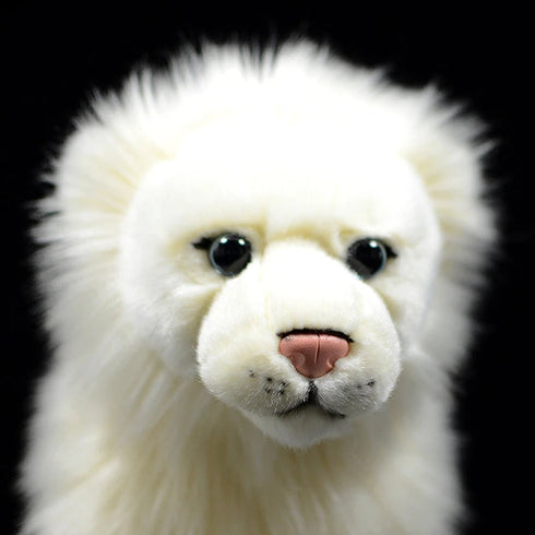 White Lion Plush Stuffed Animal Toy