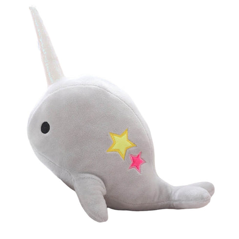 Narwhal Plush Pillow Cuddly Toy