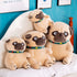 Pug Stuffed Animal Cuddle Pillow Plush