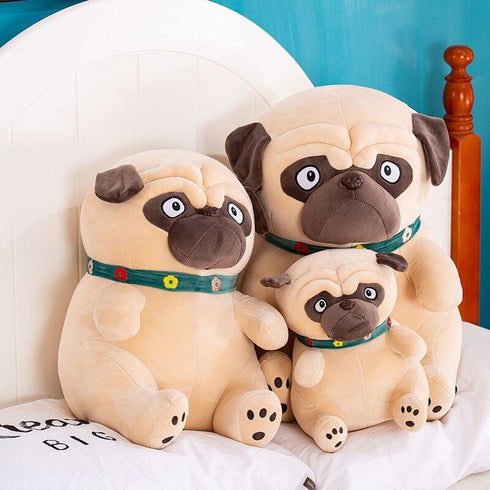 Pug Stuffed Animal Cuddle Pillow Plush