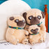 Pug Stuffed Animal Cuddle Pillow Plush