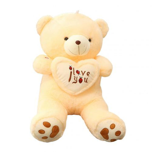 I love you teddy bear plush
