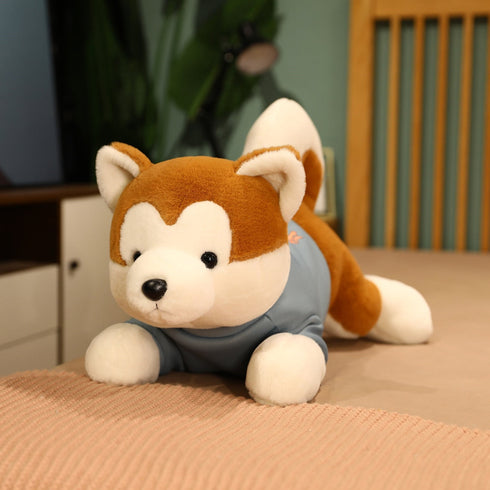shiba inu plush pillow toy