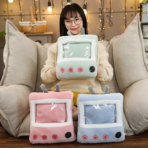 Hand Warmer Stuffed Animal Pillow Plush