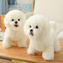 White Dog Stuffed Animal Plush Toy