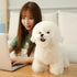 White Dog Stuffed Animal Plush Toy